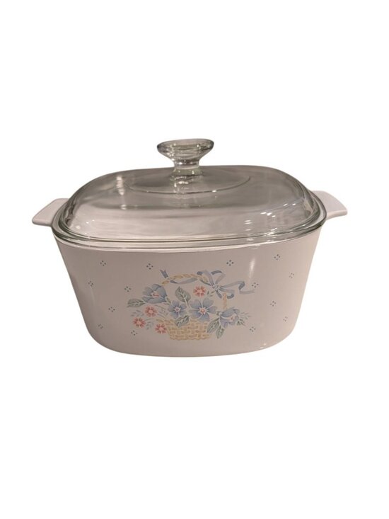 Corning ware Other - Corning ware Country Cornflower 3L Casserole Dish A-3B Lid A9C Blue ribbon flowe